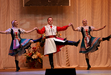 "Трояк". Польский танец
